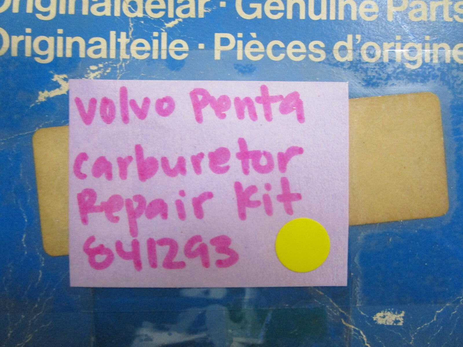*NEW OEM* 0810 Volvo Penta Carburetor Repair Kit 841293