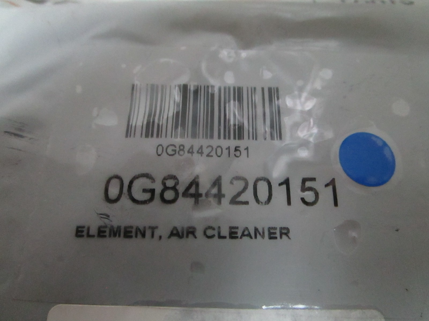 NEW OEM 0G84420151 Generac Air Cleaner Element 0720