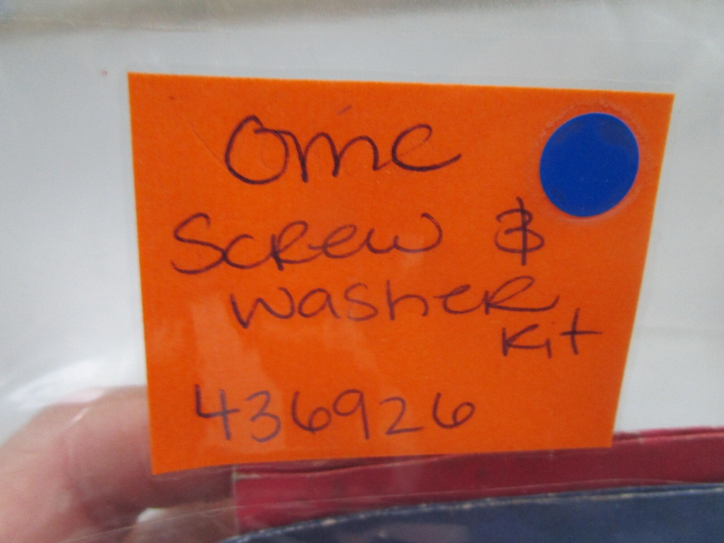 *NEW OEM* 0770 OMC Johnson Evinrude Screw and Washer Kit 436926 0436926