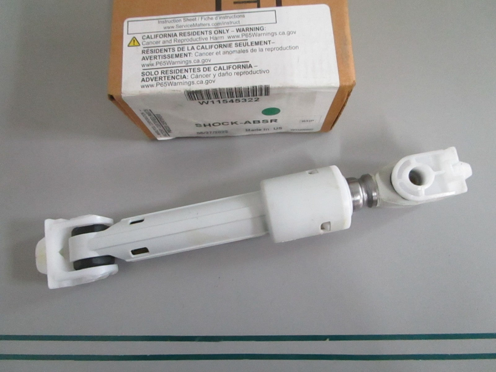 Whirlpool NEW OEM Washer Shock Absorber W11545322 NOS Genuine Factory Part 0820