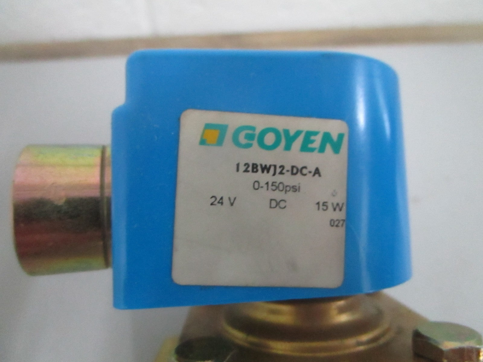 *NEW OEM* 0820 Goyen Industrial 0-150PSI 24V Solenoid Valve 12BWJ2-DC-A