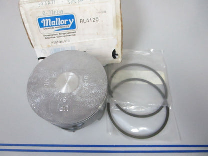 NEW RL4120 Replaces: OMC Evinrude 393271 Mallory STD Piston Kit 0720