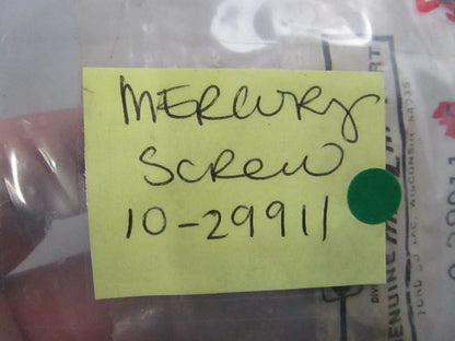 NEW OEM (LOT OF 4) 10-29911 Mercury Quicksilver Screw 0810