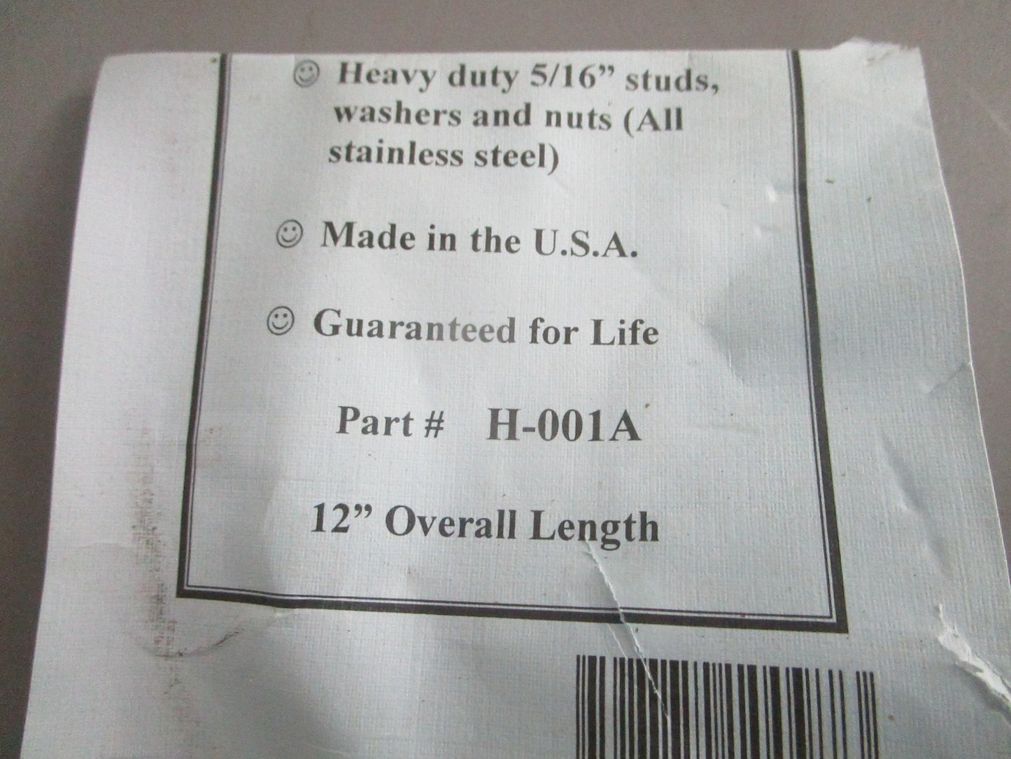 NEW OEM Windline H-100A H100A Wedge Lock Stainless Steel Hand Rail 0820