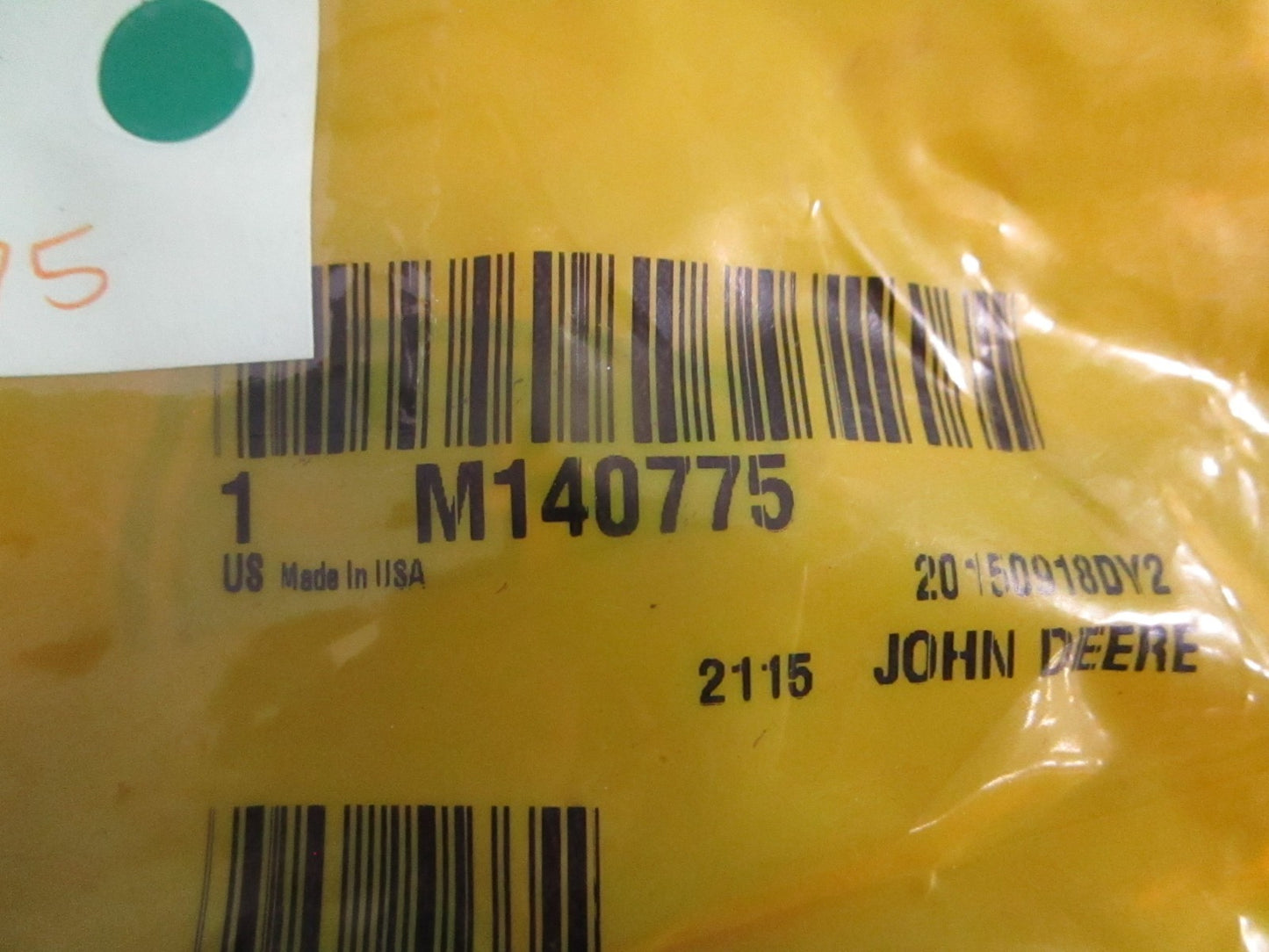 NEW OEM M140775 John Deere Pad 0820