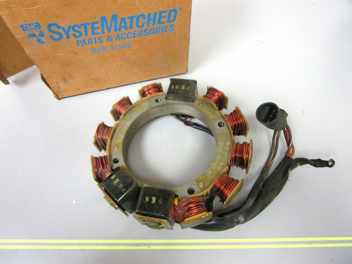 *NEW OEM* 0720 OMC Johnson Evinrude Stator Assembly 583710 0583710
