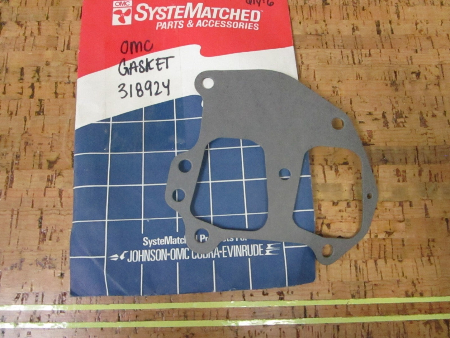 *NEW OEM* 0720 OMC Johnson Evinrude Gasket 318924 0318924