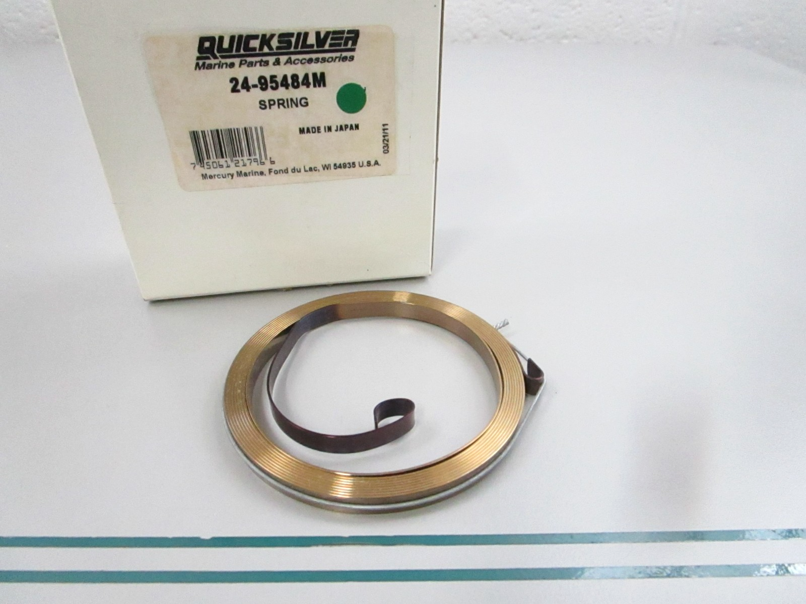 NEW OEM 24-95484M Mercury Quicksilver Spring 0810