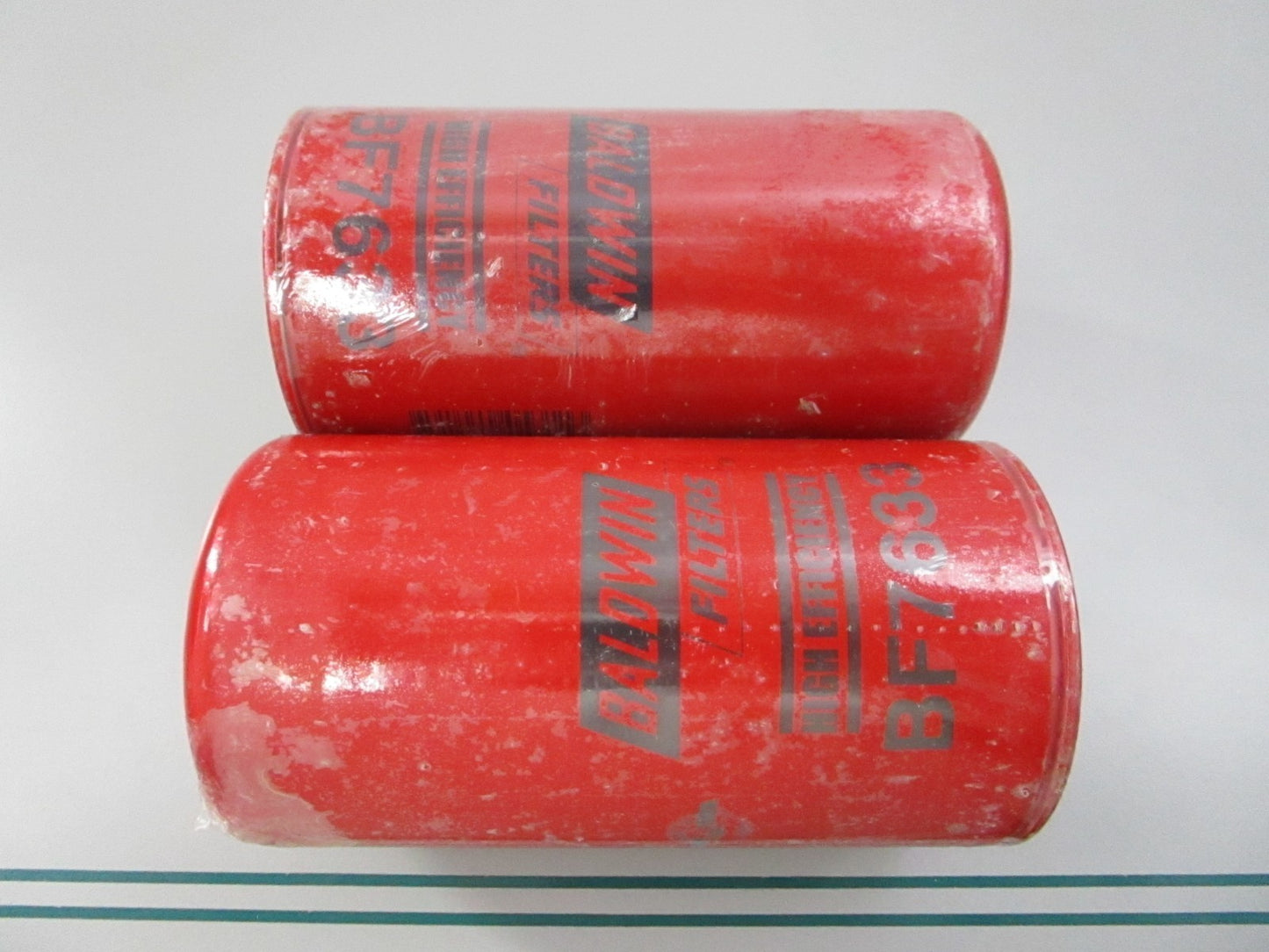 NEW (LOT OF 2) BF7633 Baldwin Fuel Filter 0810