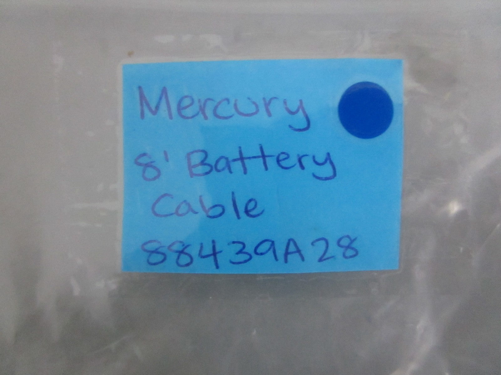 NEW OEM 88439A28 Mercury Quicksilver 8' Battery Cable 0820