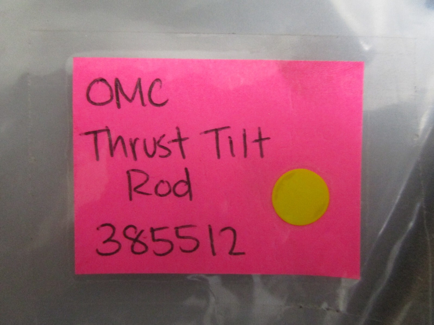 *NEW OEM* 0810 OMC Johnson Evinrude Thrust Tilt Rod 385512 0385512