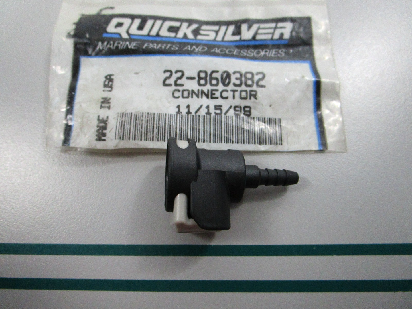 NEW OEM 22-860382 Mercury Quicksilver Speedometer Connector 0810