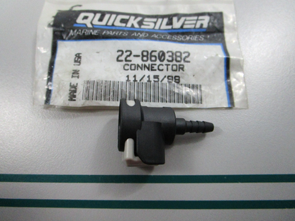 NEW OEM 22-860382 Mercury Quicksilver Speedometer Connector 0810