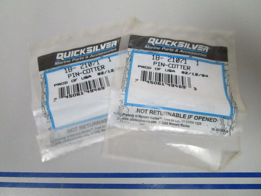*NEW OEM* (LOT OF 5) 0810 Mercury Quicksilver Cotter Pin 18-210711