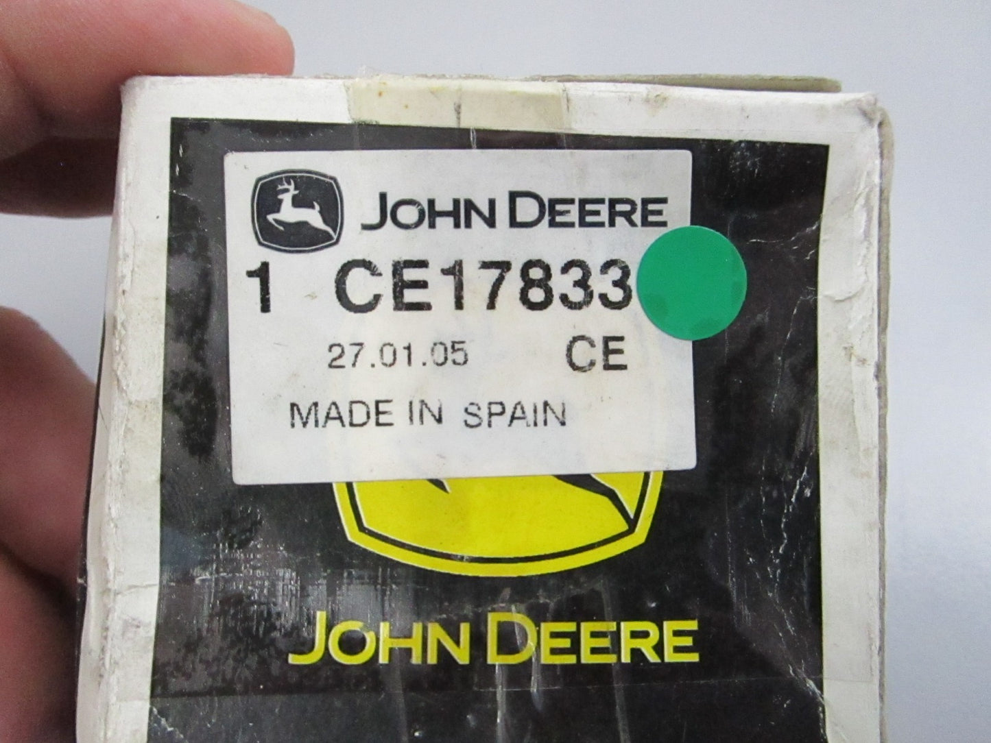 John Deere NEW OEM Torsion Spring CE17833 Construction Equipment NOS 0810