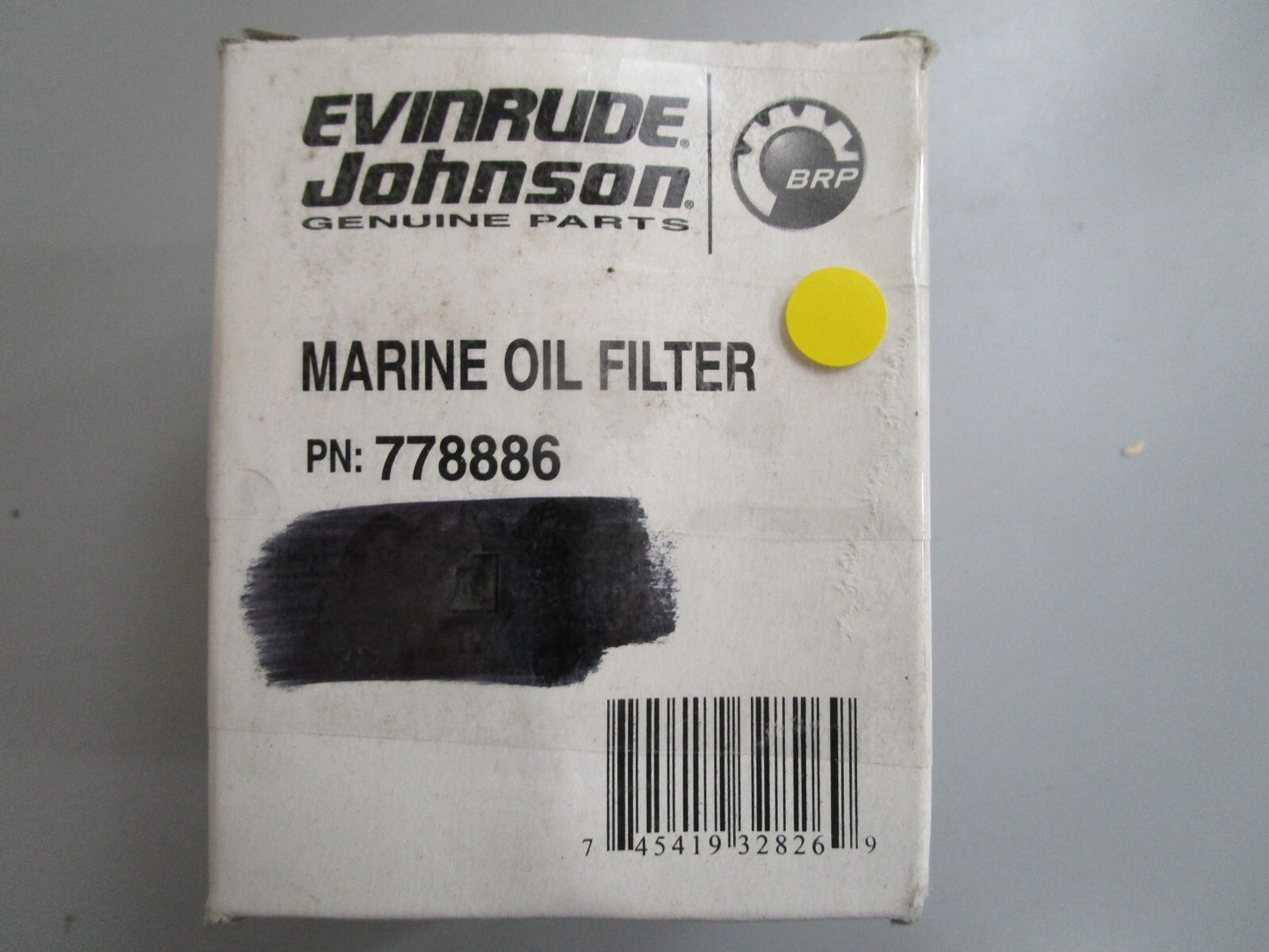 *NEW OEM* 0810 OMC Johnson Evinrude Marine Oil Filter 778886 0778886