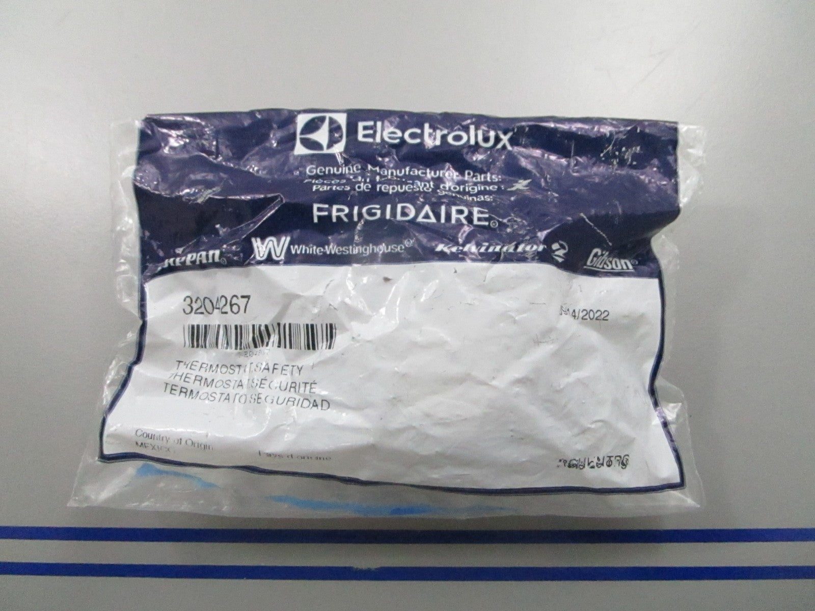 *NEW OEM* 0810 Electrolux Safety Thermostat 3204267