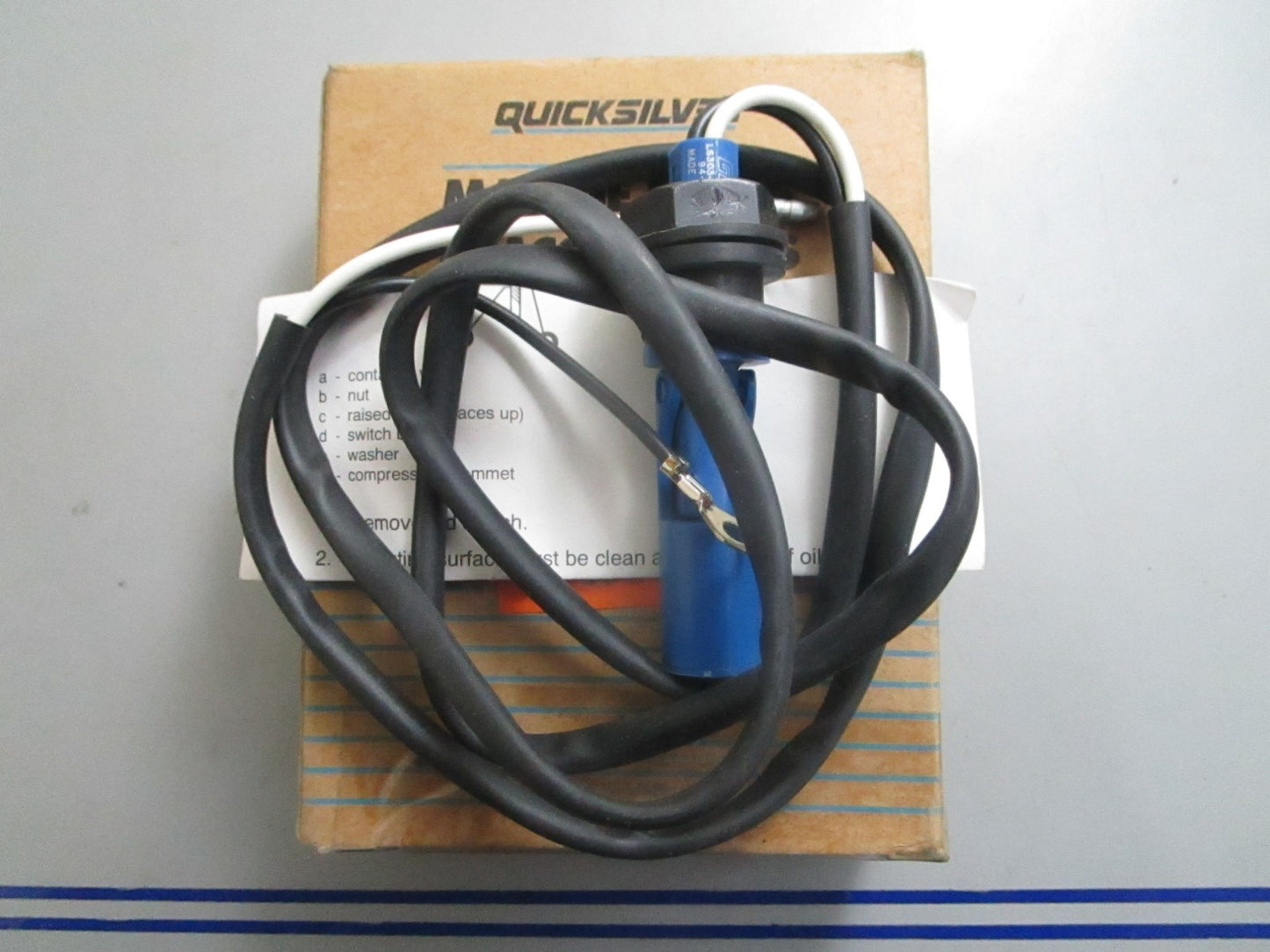 *NEW OEM* 0820 Mercury Quicksilver Low Oil Switch Kit 87-820662A1