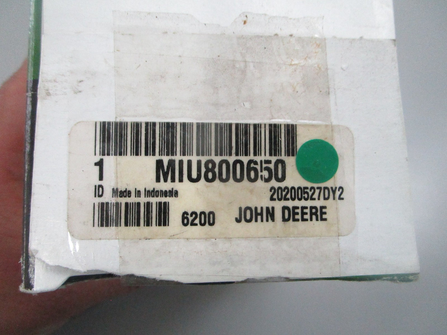 John Deere NEW OEM Engine Oil Filter MIU800650 0810