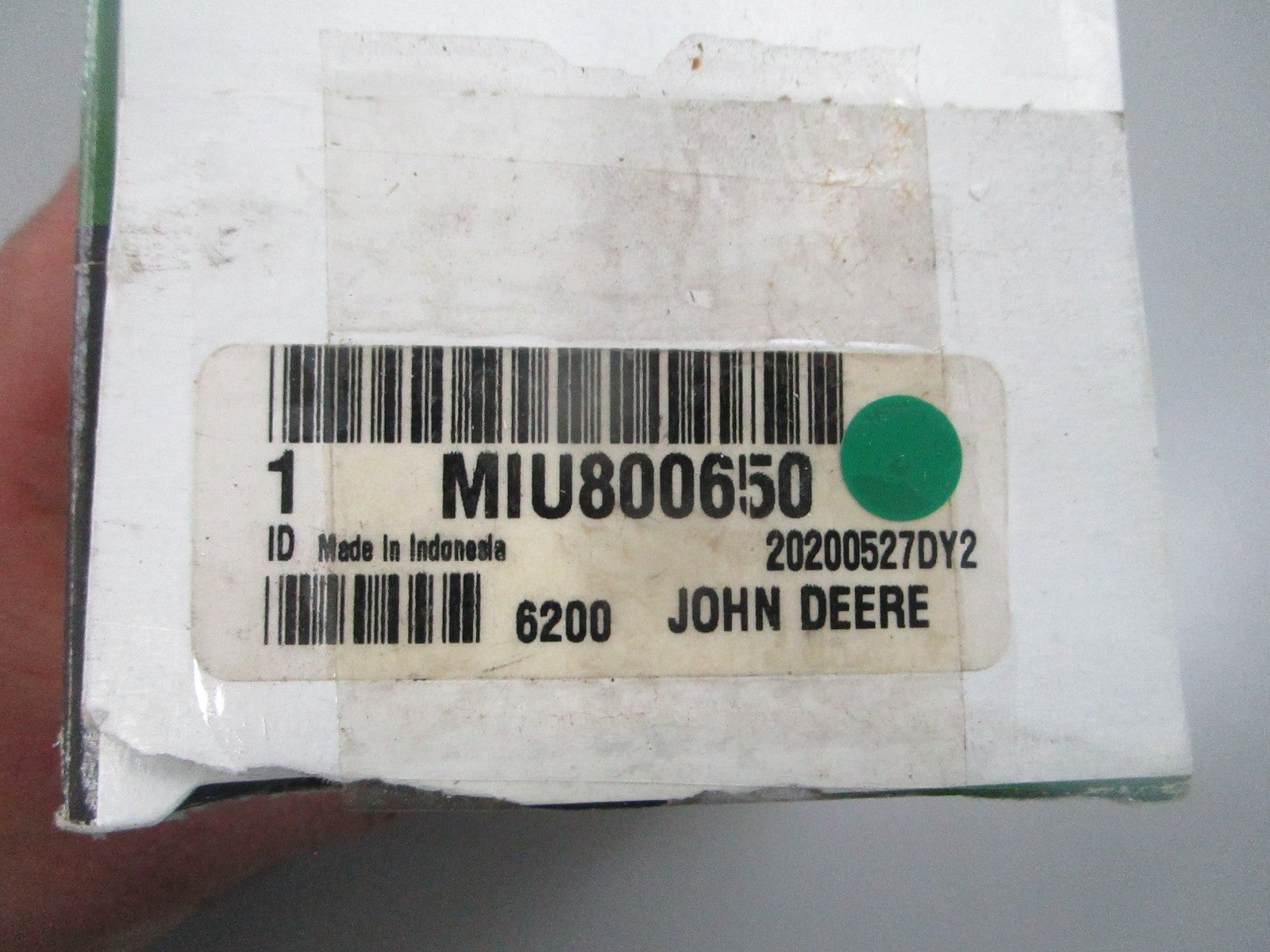 John Deere NEW OEM Engine Oil Filter MIU800650 0810