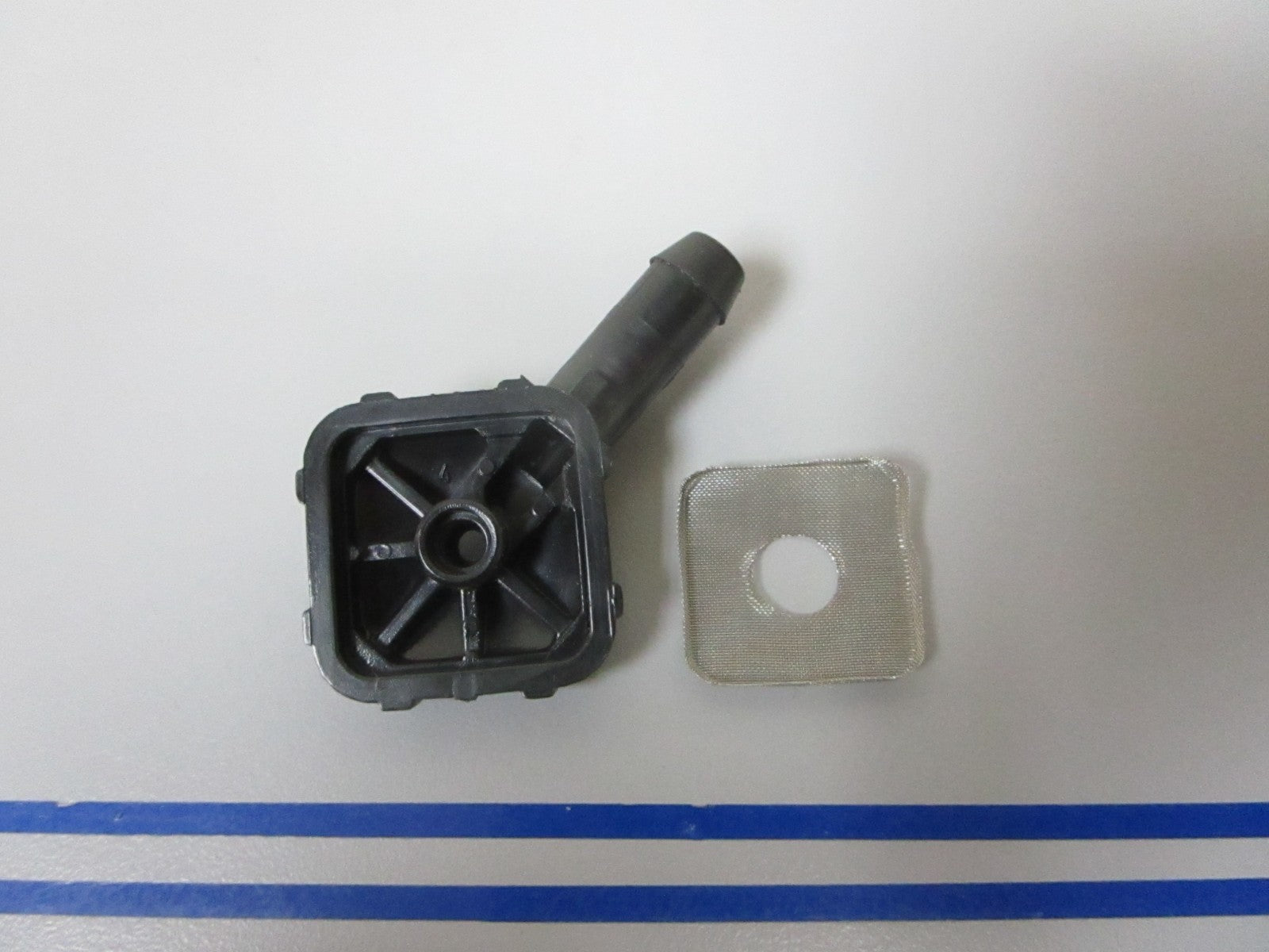 NEW OEM 312629 312633 OMC Johnson Evinrude Fuel Pump Filter Cap & Screen 0720