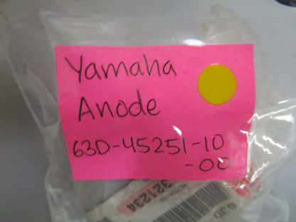 *NEW OEM* 0810 Yamaha Anode 63D-45251-10-00