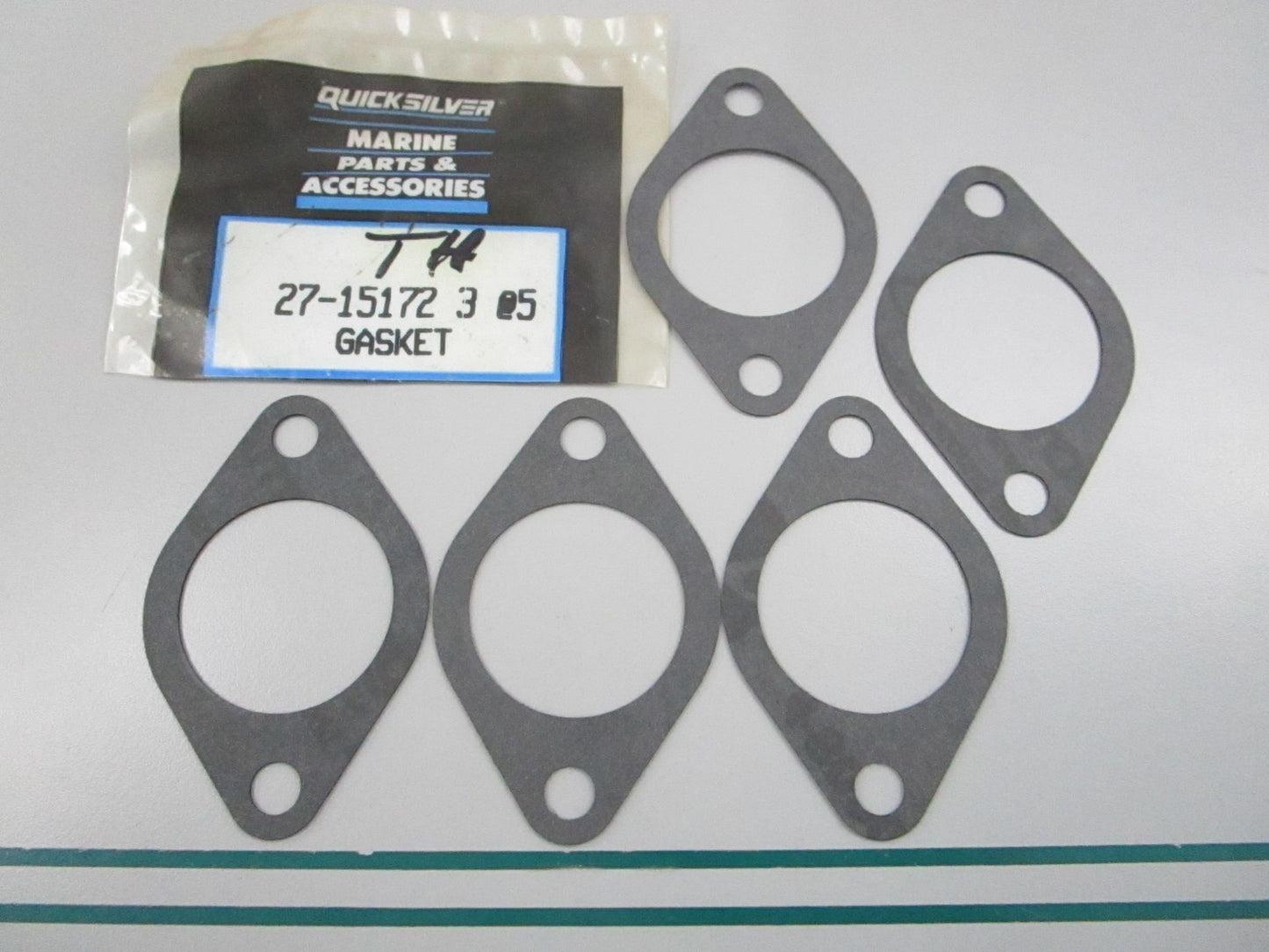 NEW OEM (LOT OF 5) 27-151723 Mercury Quicksilver Gasket 0810