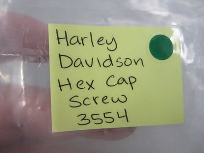 NEW OEM (LOT OF 3) 3554 Harley Davidson Hex Cap Screw 0810