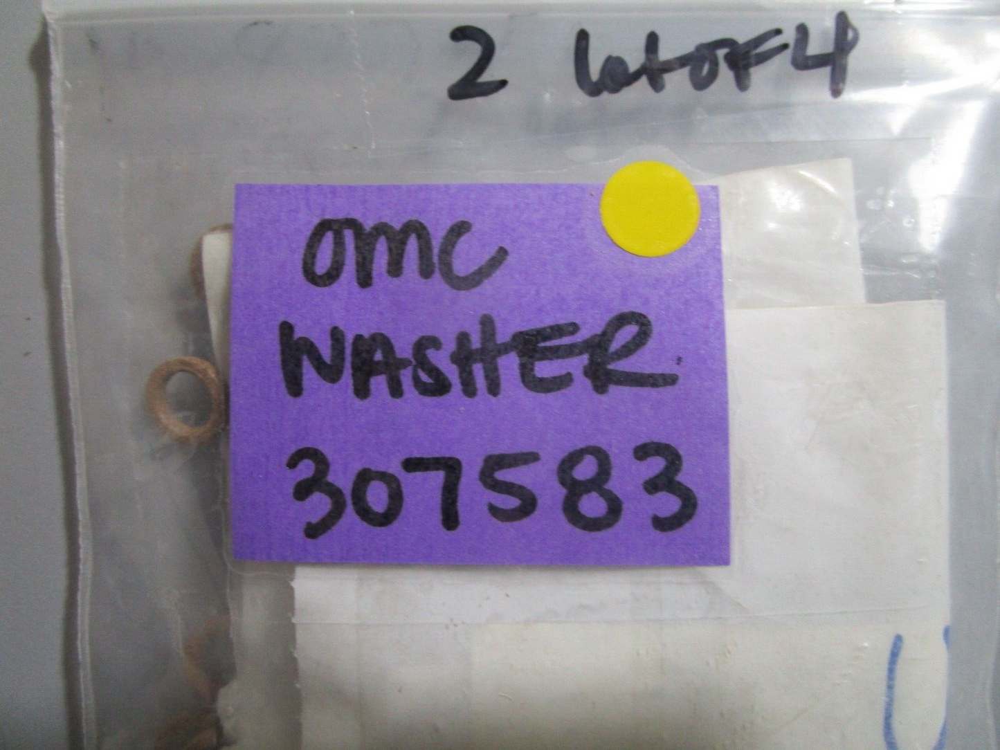 *NEW OEM* (LOT OF 4) 0770 OMC Johnson Evinrude Washer 307583 0307583
