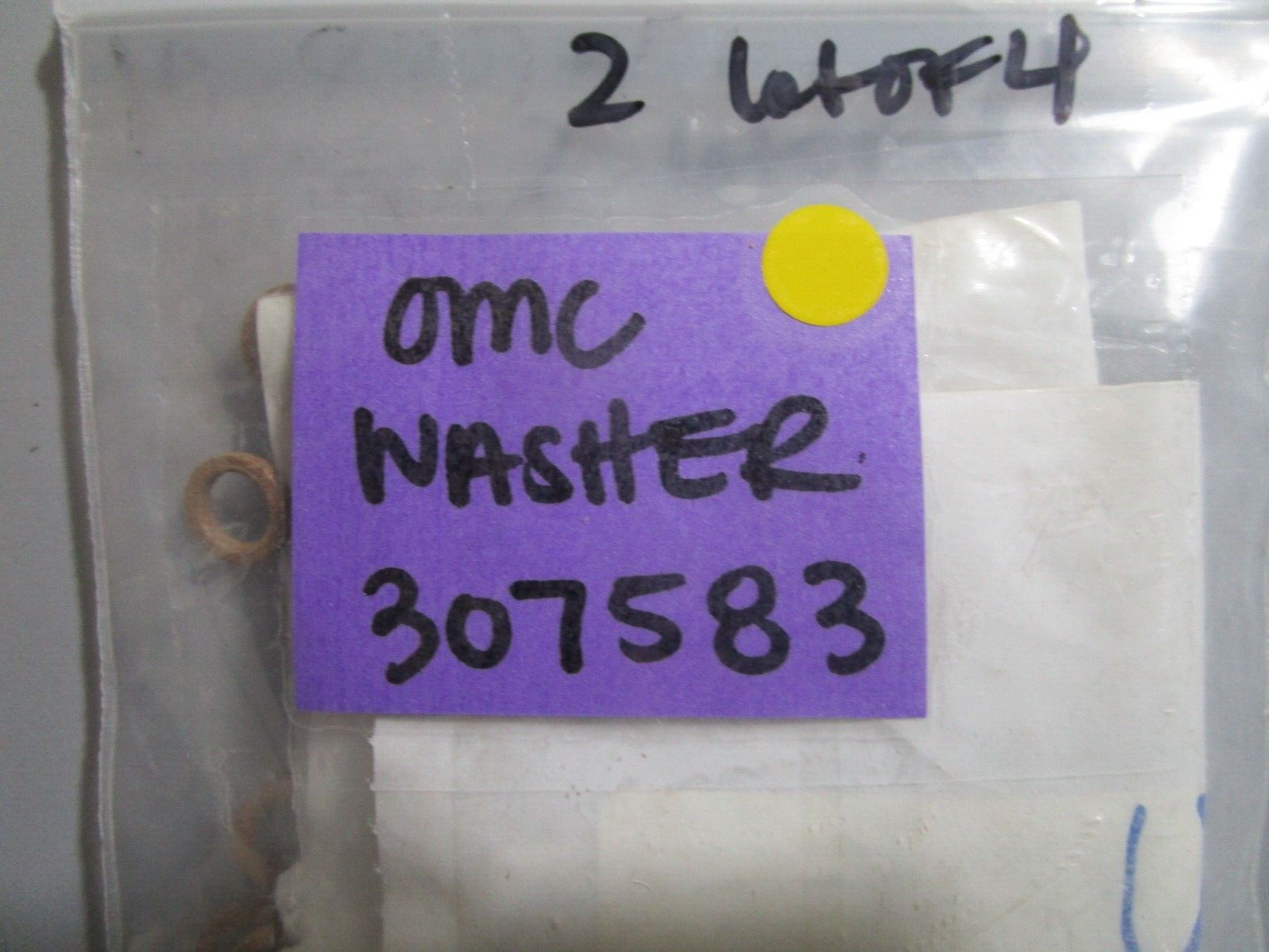 *NEW OEM* (LOT OF 4) 0770 OMC Johnson Evinrude Washer 307583 0307583