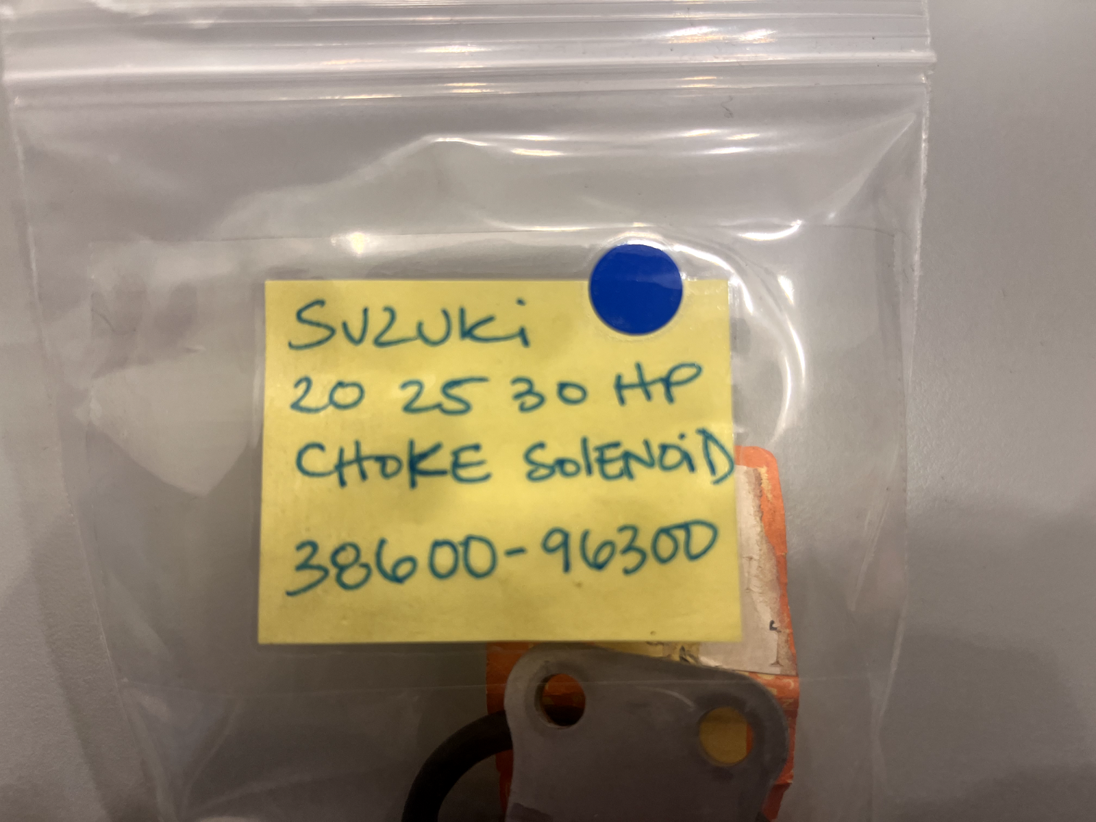 *NEW OEM* 0720 Suzuki 20 25 30 hp Choke Solenoid 38600-96300