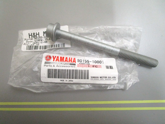 *NEW OEM* 0810 Yamaha Flat Fillister Screw 90155-10001-00