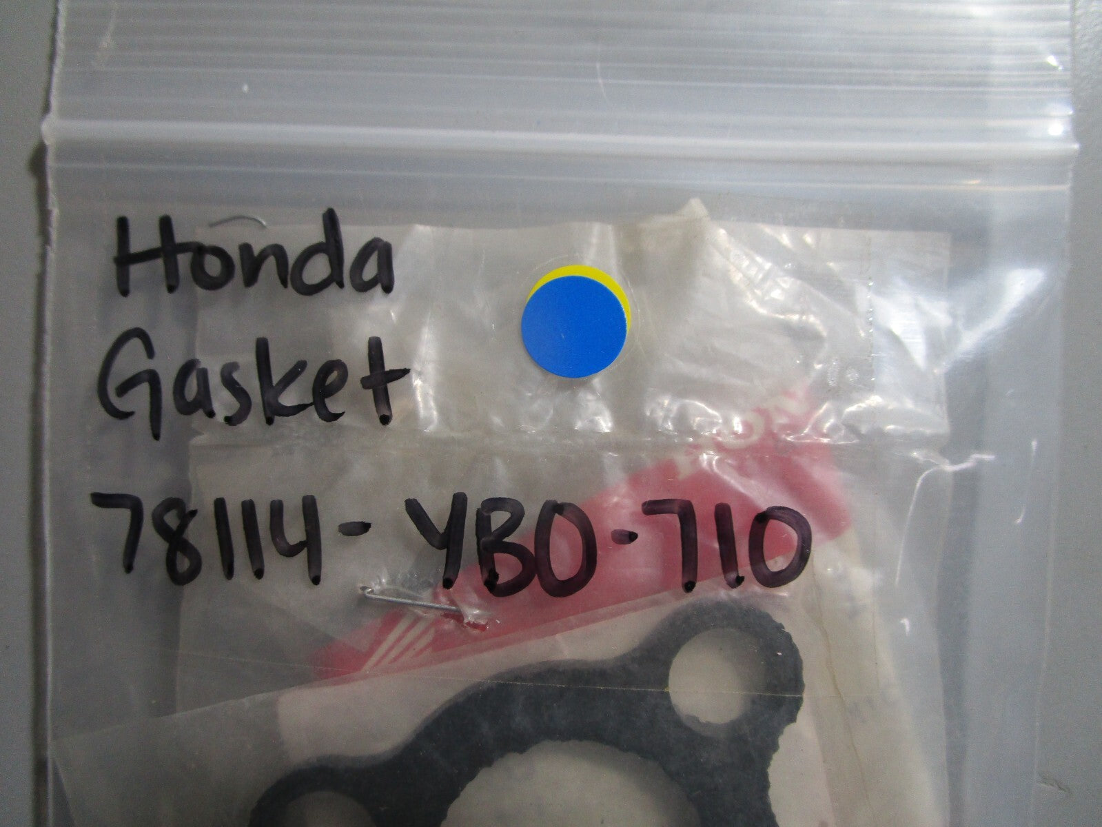 *NEW OEM* 0810 Honda Gasket 78114-YB0-710