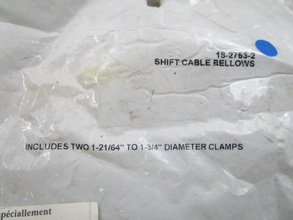 NEW Sierra 18-2753-2 Shift Cable Bellows 0810