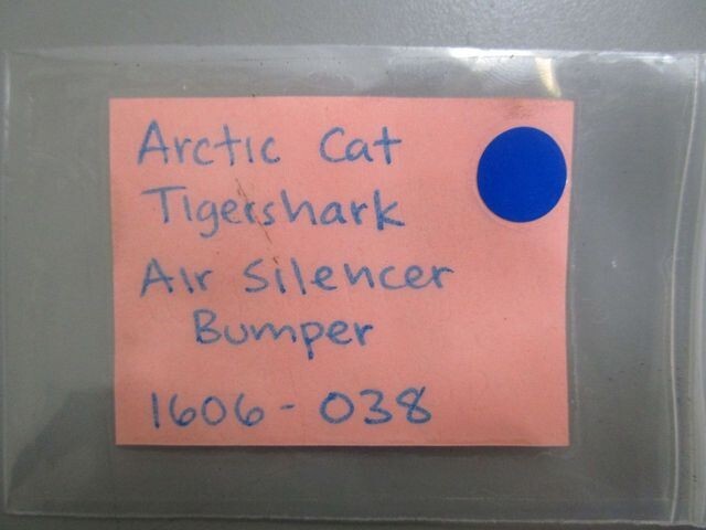 *NEW OEM* (LOT OF 4) 0770 Arctic Cat Tigershark Air Silencer Bumper 1606-038