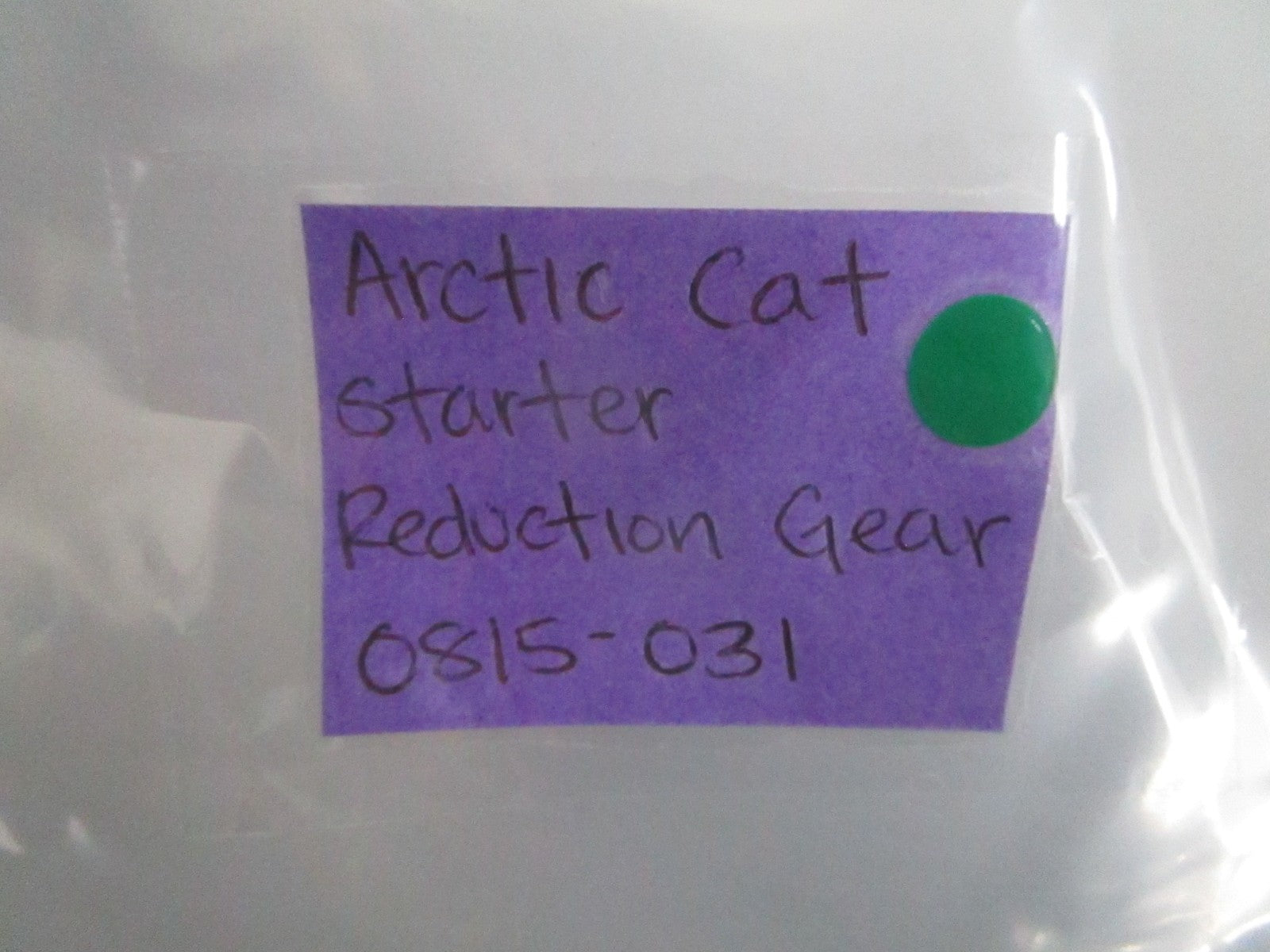 NEW OEM 0815-031 Arctic Cat Starter Reduction Gear 0820