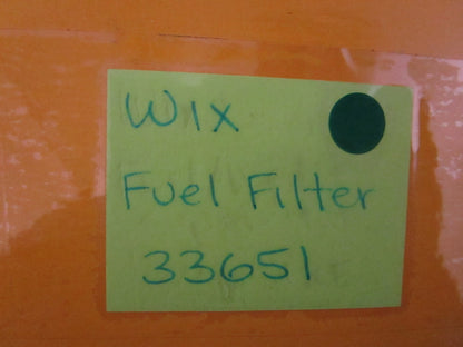 NEW (LOT OF 2) 33651 WIX Fuel Filter 0810