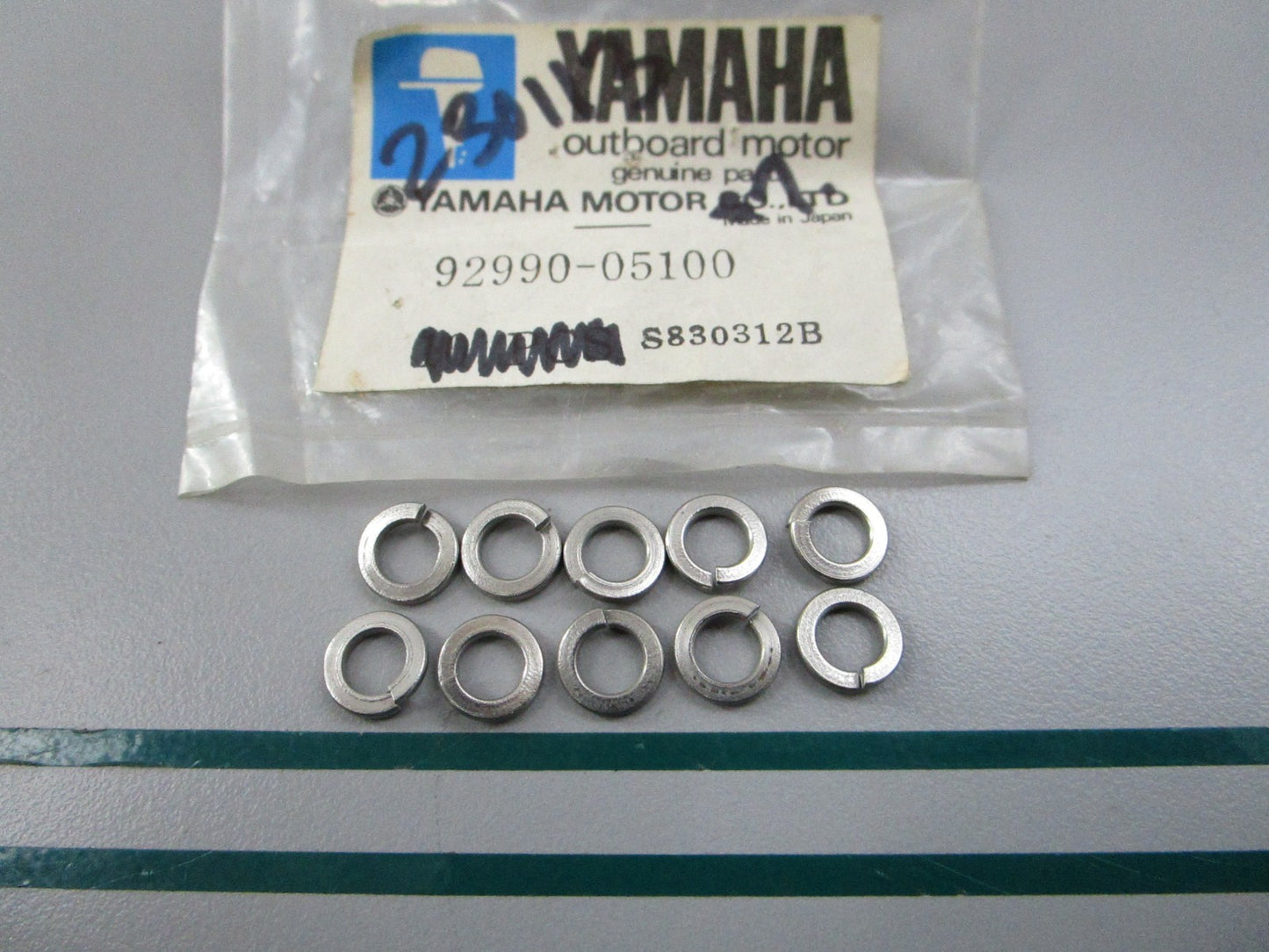 NEW OEM 92990-05100 Yamaha Spring Washer 0810