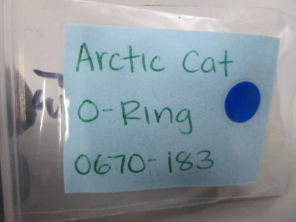 NEW OEM (LOT OF 3) 0670-183 Arctic Cat O-Ring 0810