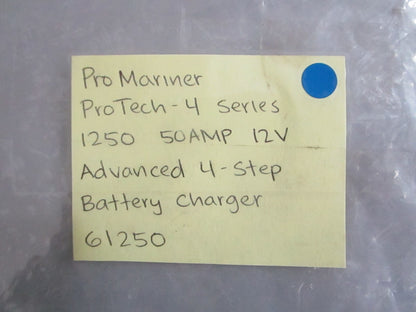*NEW OEM* 0820 Pro Mariner ProTech-4 Series 50AMP 12V Battery Charger 61250