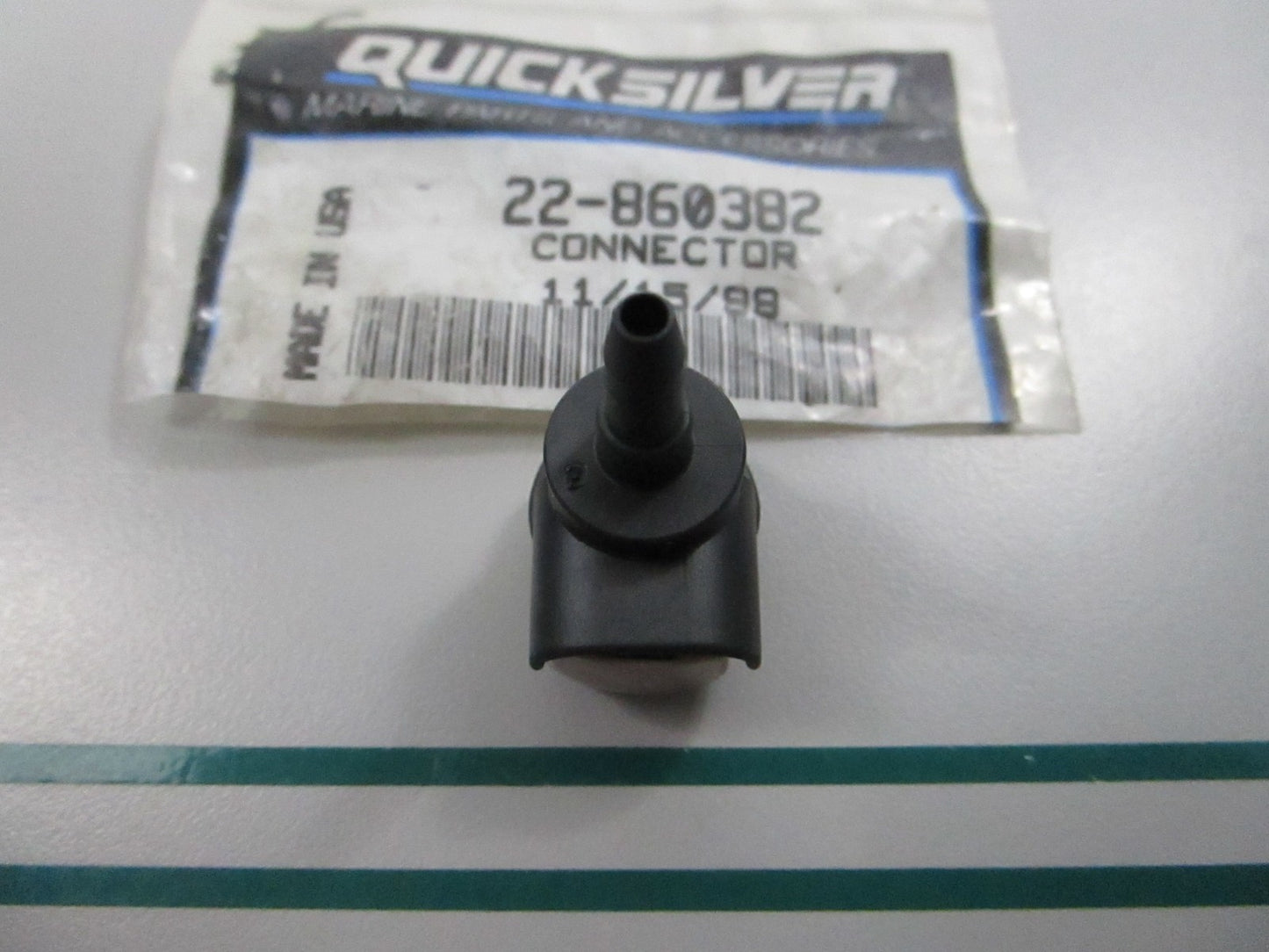 NEW OEM 22-860382 Mercury Quicksilver Speedometer Connector 0810