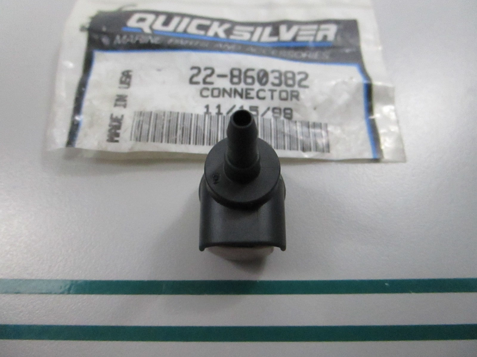NEW OEM 22-860382 Mercury Quicksilver Speedometer Connector 0810