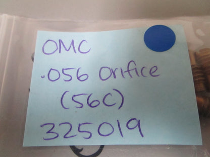 *NEW OEM* 0810 OMC Johnson Evinrude .056 Orifice (56C) 325019 0325019