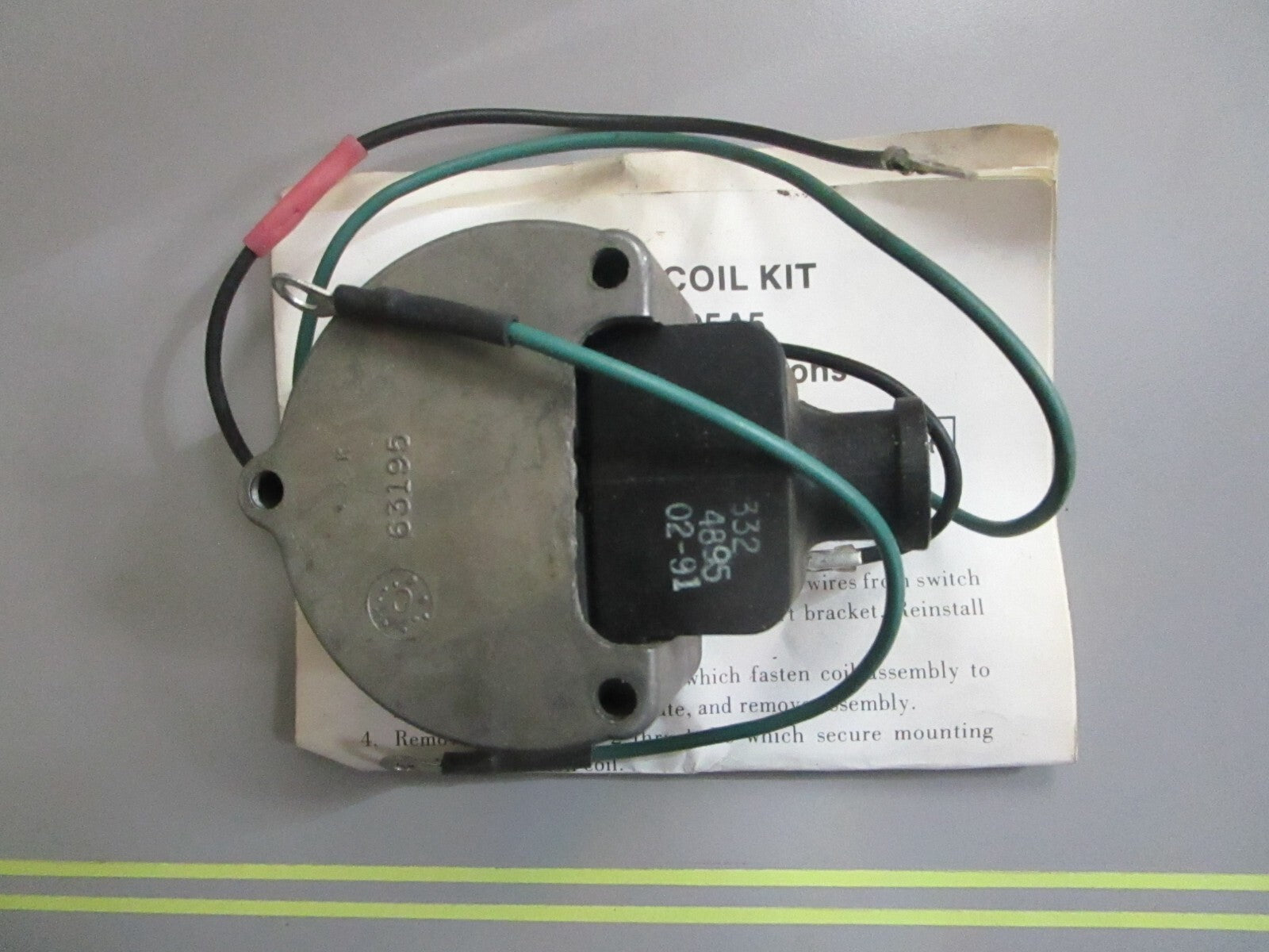 *NEW OEM* 0820 Mercury Quicksilver Ignition Coil Kit 332-4895A5