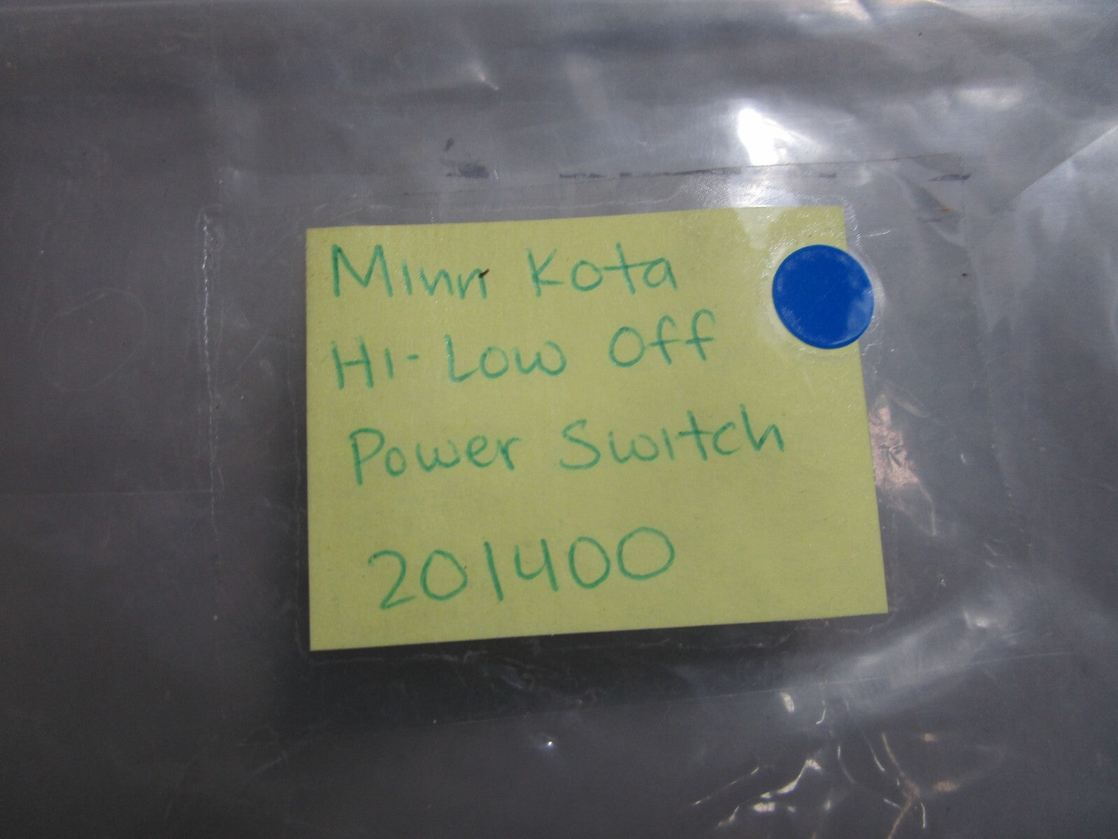 *NEW* 0810 Minn Kota Hi-Low Off Power Switch 201400