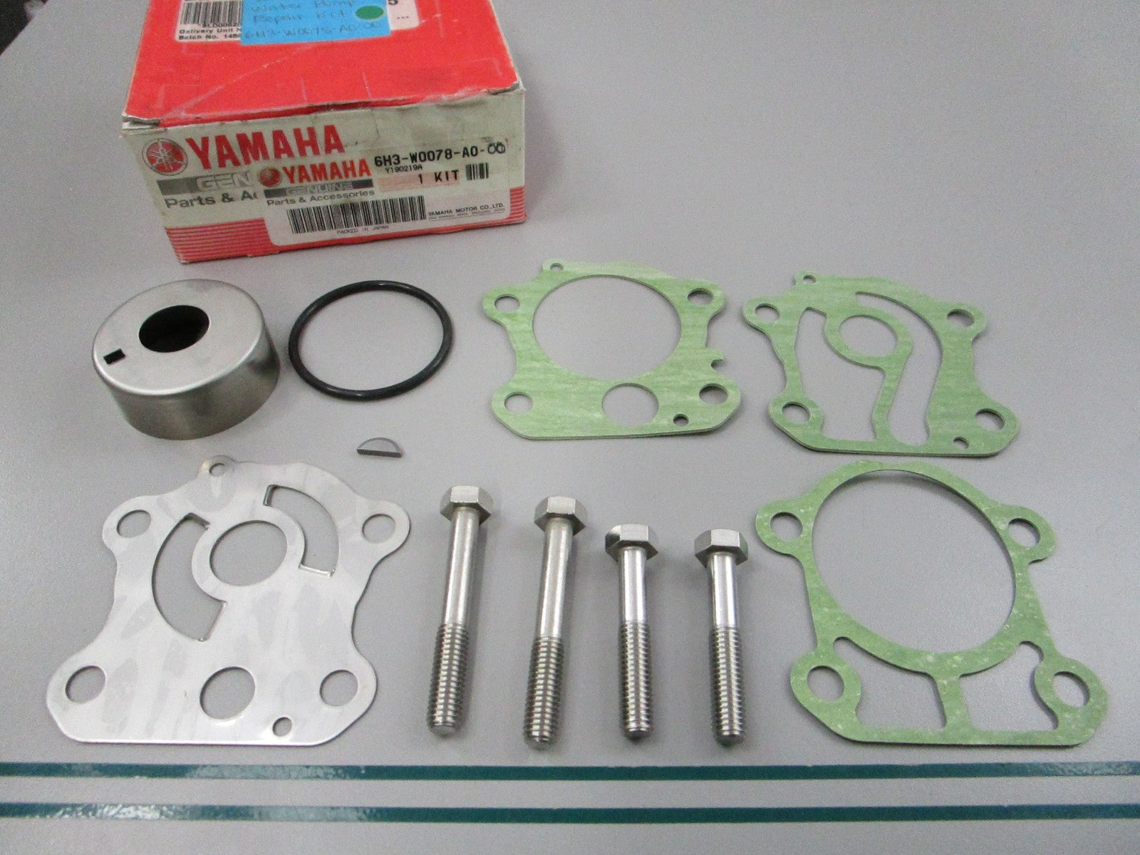 NEW OEM 6H3-W0078-A0-00 Yamaha Water Pump Repair Kit 0810