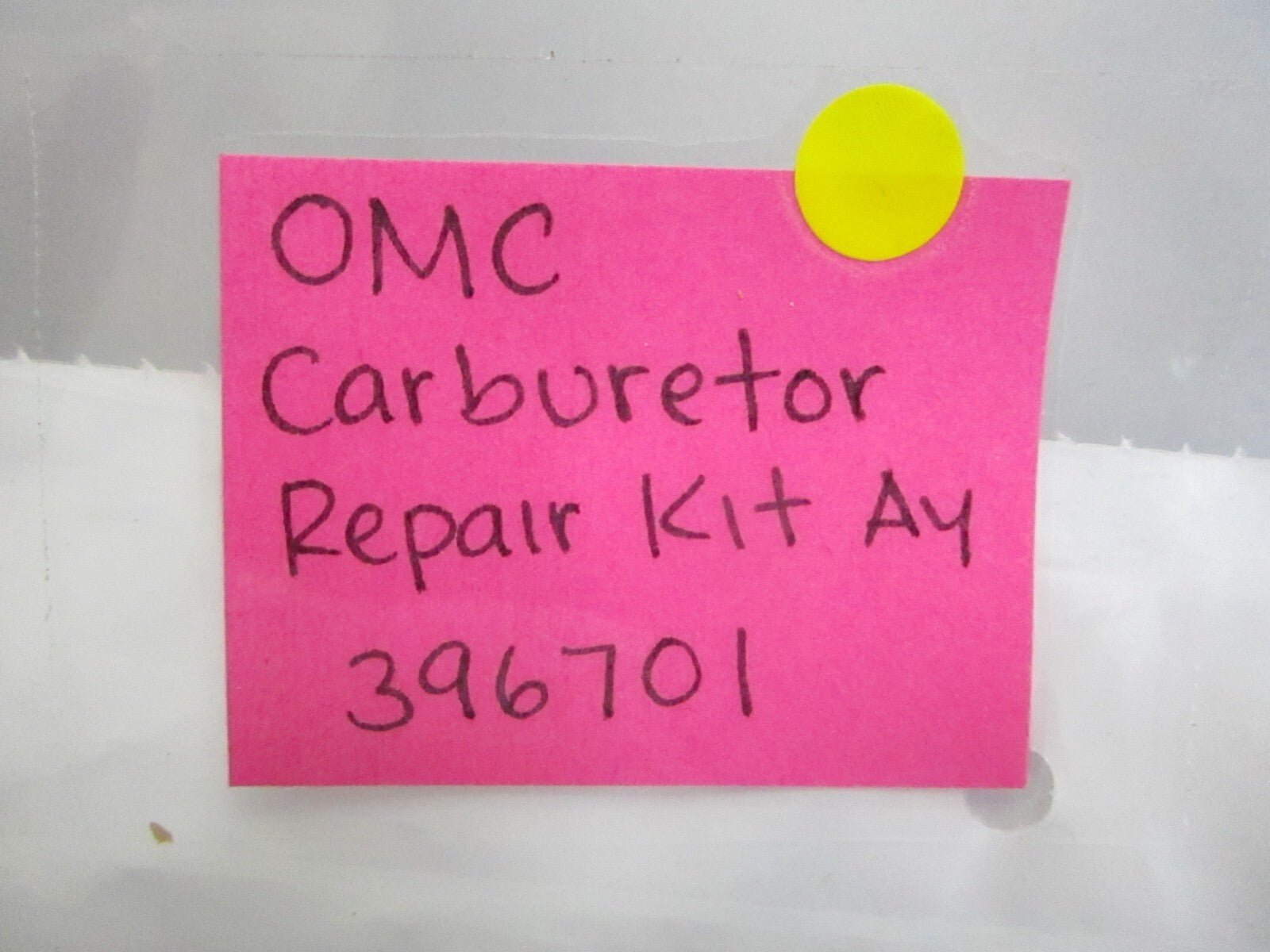 *NEW OEM* 0820 OMC Johnson Evinrude Carburetor Repair Kit 396701 0396701