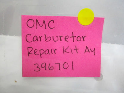 *NEW OEM* 0820 OMC Johnson Evinrude Carburetor Repair Kit 396701 0396701