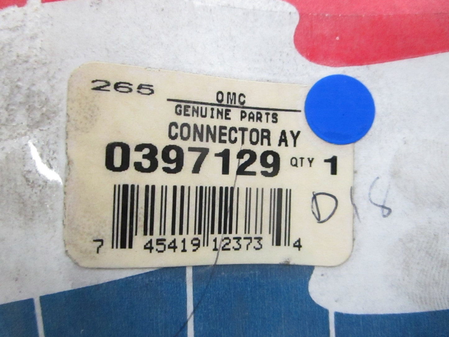 *NEW OEM* 0810 OMC Johnson Evinrude Connector Assembly 397129 0397129