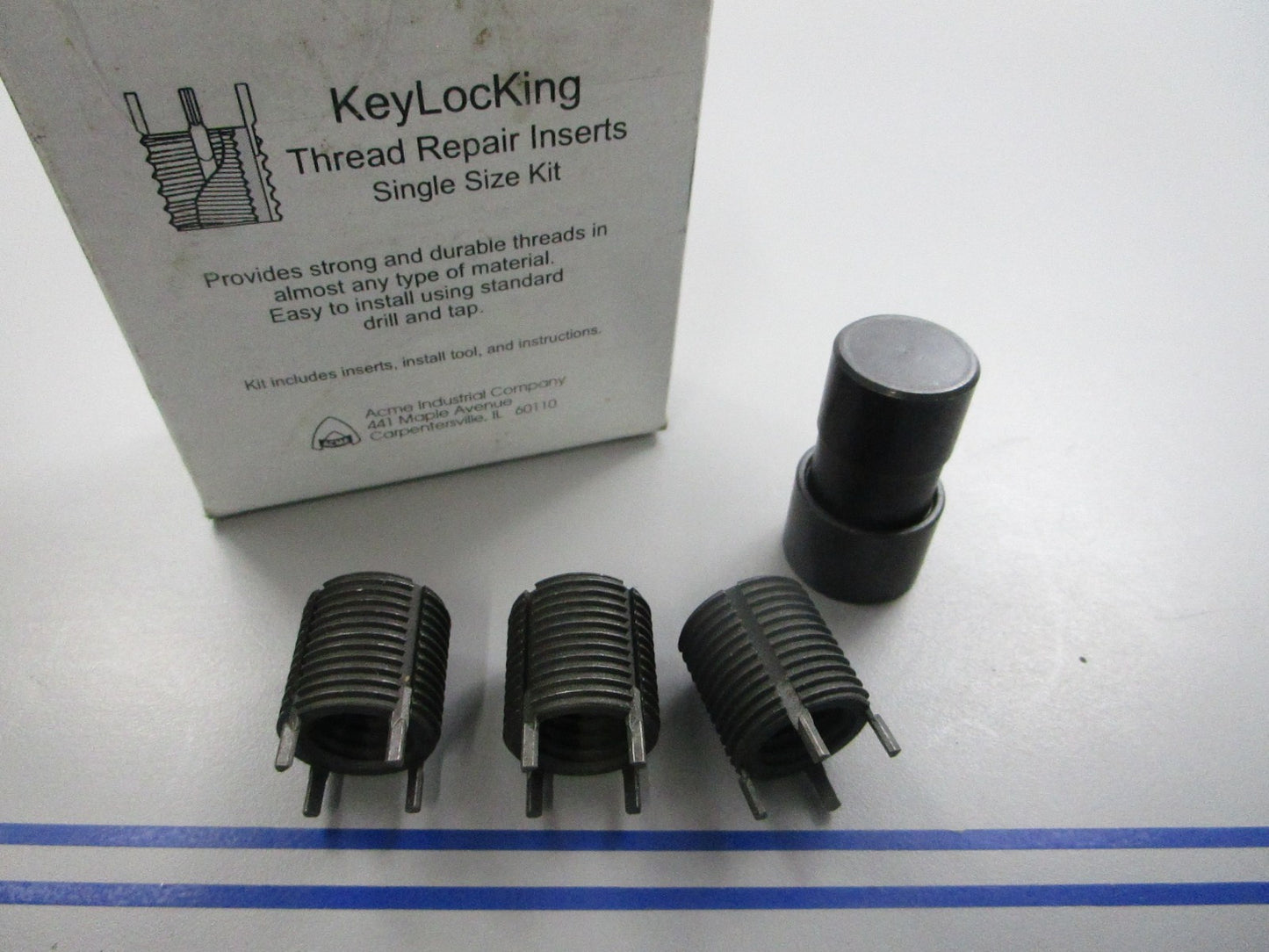 NEW OEM 215-067908 Acme Keylock Thread Repair Inserts 0810